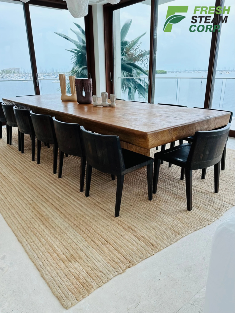 Professional carpet cleaning services in Miami by Fresh Steam Corp